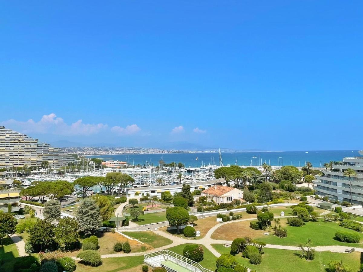 #901 Marina Riviera Bay - Studio Vue Mer Et Port Panoramique Villeneuve-Loubet Exterior foto
